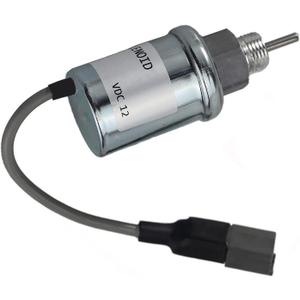 Fuel Shutoff Solenoid 12V 419-7640 4197640 Compatible with Caterpillar CAT 216 216B 216B2 242B 242B2 247B3 257B 257B2