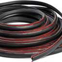 XmuxHai 30Ft Fender Flare Edge Trim, Rubber Gasket for Fender Flares Universal,Fender Flare Rubber Seal for Car and Truck Wheel Wells,rubberAutomotive Adhesive Tape Bonds to Flare