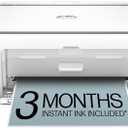 HP DeskJet 2855e Color Inkjet Printer | Wireless | All-in-One | Easy Home Printing | Color Documents | Mobile Compatibility | Print, Scan & Copy | Ideal for Home Use