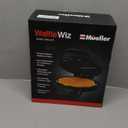 Mueller Heart 5 Waffle Maker, Norwegian Waffle Iron, Adjustable Browning Control & Nonstick, Cool Touch Handle, Easy to Clean, Small Kitchen Appliances