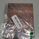 Decorative Light Switch Plate Covers Vintage Brown Wood Plank Texture 3 Gang Light Switch Cover Plate Triple Toggle Wall Plate Outlet Covers for Farmhouse Cabin Home Decor (3-Gang Toggle/ 6.7x 4.8 IN)