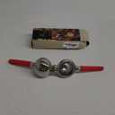 Bellemain Citrus Juicer | Metal Lemon Squeezer | Lime and Lemon Juicer Stainless Steel with Silicone Handles | Manual Juicer, Citrus Squeezer, Hand Held Juicer | Bar Juicer for Bartender Accessories (Red)