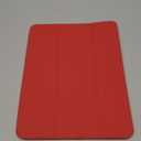 New iPad Pro 11 Inch Case 2022(4th Gen)/ 2021(3rd Gen) with Pencil Holder [Support iPad 2nd Pencil Charging/Pair], Trifold Stand Smart Case with Soft TPU Back, Auto Wake/Sleep(Red)