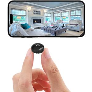 HsiaoPun 4K Camera Wireless Wi-Fi Home Camera for Indoor Security Pet Monitoring, Motion Detection & Night Vision Nanny Cam Pet Cameras-KK16DF