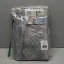 Genteele Memory Foam Bath Mat Non Slip Absorbent Super Cozy Velvet Bathroom Rug Carpet (17 inches X 24 inches, Grey)