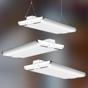 2Pack 2FT 200W LED Commercial Linear High Bay Light 28000LM[Eqv.800W MH/HPS],AC100-277V【Driver Equipped】 5000K,Linear Hanging High Bay Light,UL Complied