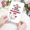 2 x Funny BRUH Valentines Day Card for Boys Girls Teens, Humorous Gen Z Slang Valentine's Day Card Gift for Son Daughter Grandson Granddaughter Nephew Niece Teenager, Gift for Teen (#2)