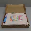 Cosblank 12 Pcs Easter Reusable Canvas Gift Bags with Handles 10''x 8'' Easter Tote Bags Egg Hunt Candy Treat Party Favor(Bunny Egg)