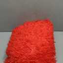 Pionblank Fluffy Area Rug for Bedroom 4x6 Feet, Indoor Plush Carpet, Shag Soft Bedside Rug, Cute Comfy Furry Rug for Living Room Dorm Girls Boys Room Nursery Decor, Red