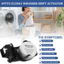 Upgraded W11481722 W10913953 49tyz-e120a1 Washer Shift Actuator for Whirl.pool Ama.na Ke.nmore May.tag Washer Parts Replace W10815026 W10597177 W10913953VP WTW5000DW1 MVWX655DW1 by TOMOON