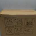 HORLIMER 12x9x4 inches Shipping Boxes Set of 20, Black Medium Corrugated Cardboard Gift Mailer Box