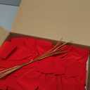 LaRibbons 12 Pack Red Velvet Christmas Bows, 13" x 9" Large Decorative Bows for Wreath, Tree, Garland & Holiday Decor, Indoor Outdoor Christmas Decorations