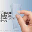 TitanShield 2000ct MEGA Pack Soft Penny Card Sleeves for Trading Cards 2-5/8 x 3-5/8 (67x94mm)