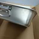 23.5" x 15.5" Stainless Steel Roasting Pan with Handles, Extra Large Turkey Roasting Pan Deep Baking Tray for Oven Heavy Duty Roaster for Turkey, Lasagna, Roasts & Holiday Meals