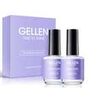 Gellen Gel Nail Polish Remover Latex Tape Kit, Gel Polish Latex Tape Peel off for Nails, 2Pcs 15ML