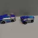 Collision Transforming Dinosaur Car Toy, 2 Magnetic Cars Transform into Dinosaur Toys for Kids Toddler Fun Deformation Robot Dino Car Christmas Birthday Gift Toys for Boys Girls(Blue Dragon)