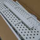 Wheelchair Ramp with Handrails for 5-12" Rise, Heavy Duty Handicap Ramp with Adjustable Flap, Portable Ramp for Home Steps, Stairs, Doorways, Curbs, Waterproof & Rust-Proof, 440 lbs Capacity