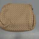 Small Woven Purses, Designer Crossbody Bags for Women Vegan Leather Bags Evening Woven Handbag Clutch