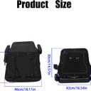 GXYWADY Universal Adjustable Forklift Seat Replacement for Excavator Forklift Tractor Skid Loader Backhoe Dozer Telehandler