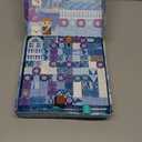 200 PCS Magnetic Blocks, Light Up & Transparent Magnetic Building Block for Blue Snow Princess Castle, Magnet Cubes Frozen Toys for Girls Age 3 4-8 8-12 Birthdays Gift for Kids, Easter Basket Stuffers