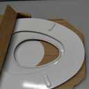 Mayfair NextStep Toilet Seat with Built-In Potty Training Seat, Slow-Close, Removable that will Never Loosen, ELONGATED, White