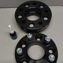 YHTAUTO 5x120 Hub Centric Wheel Spacers 30 mm Compatible with 1974-2016 BMW 1/3/5/6/7/8/M3/M5/M6/Z3/Z4/Z8 Series, w/ M12x1.5 & 12.9 Grade Studs, 72.56 mm Hub Bore 5 Lug 2PCS Black Wheel Spacer