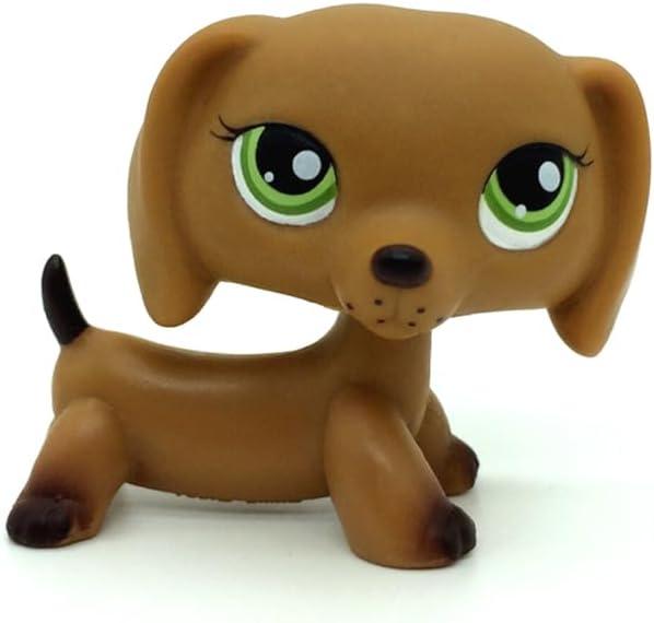 Mini Pet Toys #139 Brown Dachshund Dog Puppy Animal Figure