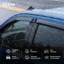 YCLizz Window Visors Rain Guard Compatible with Nissan Pathfinder 2022-2026