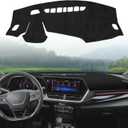 auovo Dash Mat Center Console Cover Protector Sunshield Cover Dash Pad Dash Carpet Compatible with 2024 2025 Chevy Trax Dashboard Mat Dash Cover