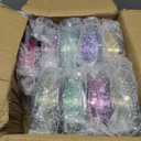 CHCKX 10 Pack Silk Tri-Color PLA Filament Bundle, 1kg Spool(2.2lbs)