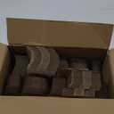 RLAVBL 4x4x2 Shipping Boxes Set of 100, White Small Corrugated Cardboard Box, Mailer Box