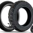 10x2.50 Off Road Tire and Tube Set, Only Fit for 6 inch Rim Hub, Fit for 6" Rim Smart Self Balancing Hoverborad, for Kugoo M4/ M4 Pro, Inokim Quick 4 Electric Scooter
