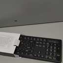 KOPJIPPOM Large Print Backlit Wireless Keyboard, 2.4G Silent Wireless Light Up Keyboard, Full Size Computer Keyboards with 7 Colored Backlits, Rechargeable Keyboards for Windows, PC, Laptop