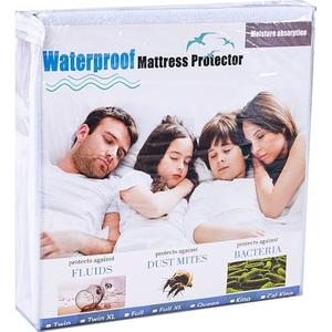 Bedding Waterproof Mattress Protector Bedsheet, Premium Terry Mattress Cover 200 GSM, Breathable, Fitted Style with Stretchable Pockets Full Size
