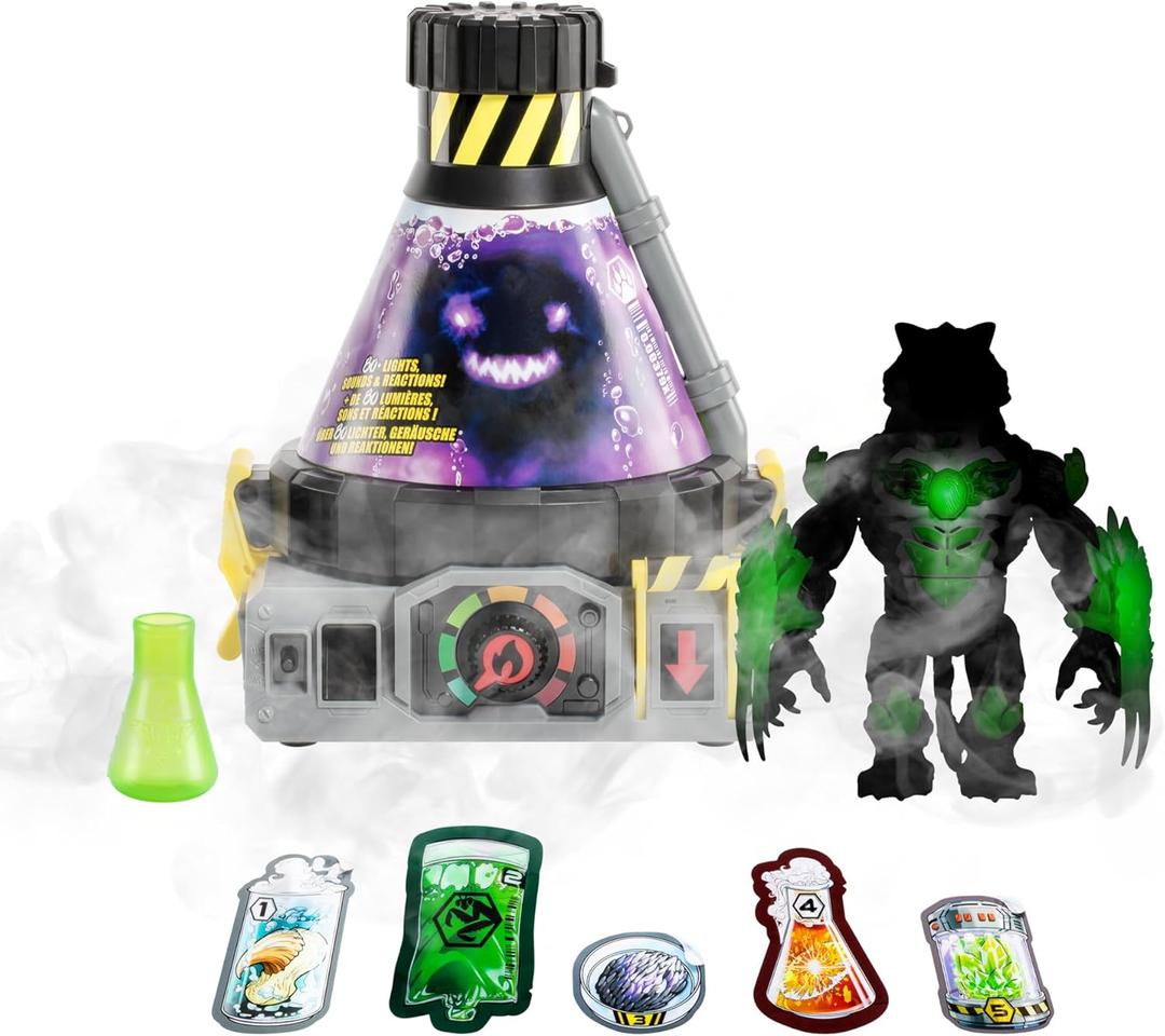 Beast Lab - Stealth Strike Big Cat Beast Creator. Add Ingredients & Follow Experiment's Steps to Create Your Beast! with Bio Mist & 80+ Lights, Sounds & Reactions 