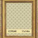 11x14 Vintage Picture Frame Gold,Classical Antique Frame Wide Lines
