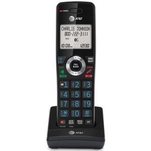 AT&T DLP70090 Expansion Cordless Handset ONLY  Compatible ONLY with DLP73290, DLP73390, DLP73490, DLP73590 Base Systems  Long Range DECT 6.0, Bluetooth Connect to Cell, Intercom, Speakerphone