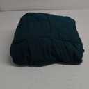 yescool Weighted Blanket for Adults (10 lbs, 48" x 72", Dark Green) Cooling Heavy Blanket for Sleeping Perfect for 90-110 lbs, Twin Size Breathable Blanket with Premium Glass Bead, Machine Washable