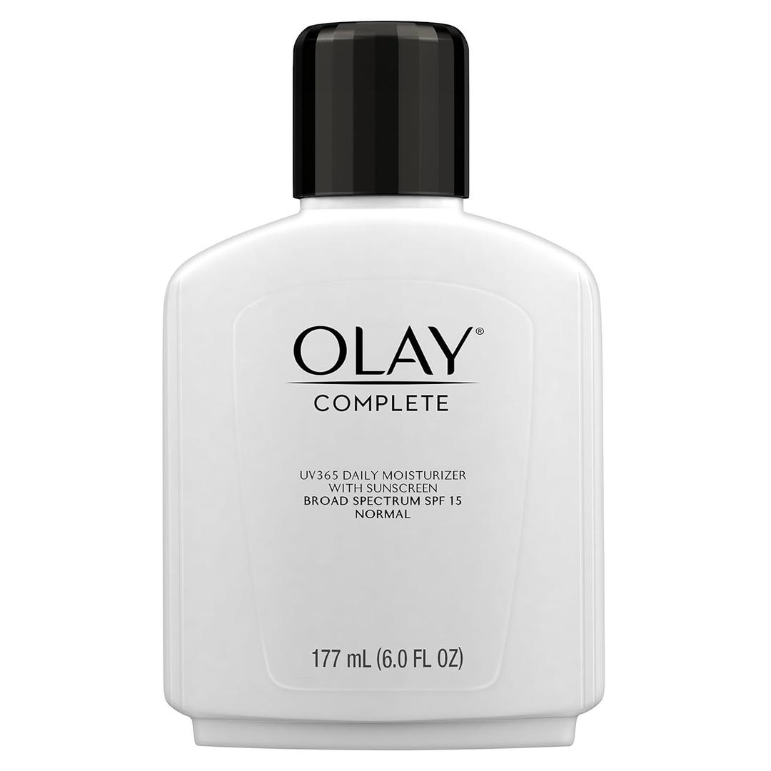 Olay Complete Lotion Moisturizer with SPF 15 Normal, 6.0 fl oz (White)