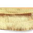 BEL AVENIR Brush Fringe Trim Basic Trim Collection 6.5 Yard x 3.54 Inches - Gold