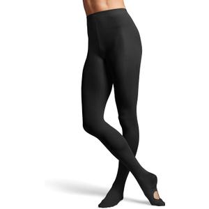 Bloch Dance Women's Contour Soft Adaptatoe Tights (Large-X-Large, Black)