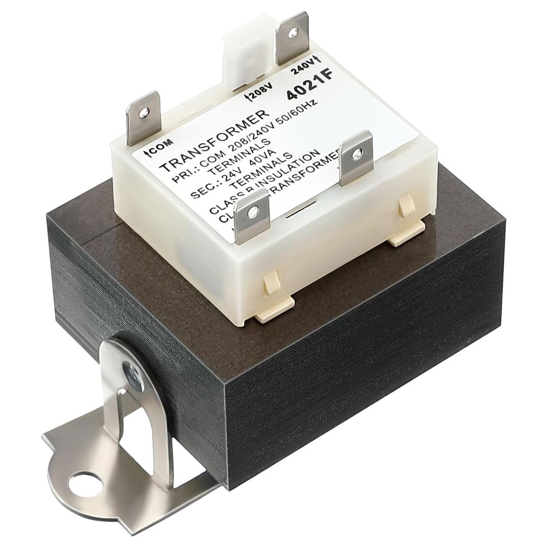240V to 24V Transformer Secondary 24V, 0130M00138S 40VA Transformer Compatible with Goodman/Amana/Trane, HVAC Furnace Replacement Part with Foot Mount