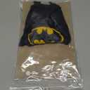 DC Comics Batman Dog Costume, Size Small | Official Batman Costume for Pets Halloween, Black
