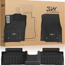 3W Floor Mats for Toyota Tacoma 2024-2026 Double Cab Automatic