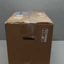 COHOME Premium Queen Size Comforter, All-Season Quilted Down Alternative Duvet Insert, Luxury Hotel GentleSoft Comforter with Anti-Clump Tech & 8 Tabs - Reversible - Black 88x88 inches