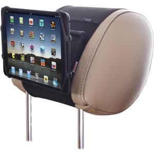 TFY Car Mount Universal Car Headrest Mount Holder with Silicon Holding Net Compatible with Both 4.5-6 Inch Phones and 7-10.5 Inch Tablets
