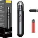 Ear and Nose Hair Trimmers for Men: Skinsafe Nasal Hair Cutter with 5 Months Long Lasting Battery Life - Portable Nose Trimmer Grooming Tool Easy of Use and Clean, Correct Size Nose Hair Remover