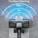 Cordless Vacuum Cleaner, 8-in-1 Cordless Stick Vacuum Cleaner with 3 Suction Modes, Up to 45mins Runtime, Rechargeable, Self-Standing, Wireless Vacuum Cleaners for Home Pet Hair Carpet Car Hard Floor