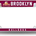 Rico Industries NCAA Standard 12" x 6" Chrome All Over Automotive License Plate Frame for Car/Truck/SUV (L-M Schools)