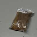 6" Large Fluffy Genuine Pom Pom Keychain Puffy Ball Car Keyring/Bag Purse Charm (Natural brown)